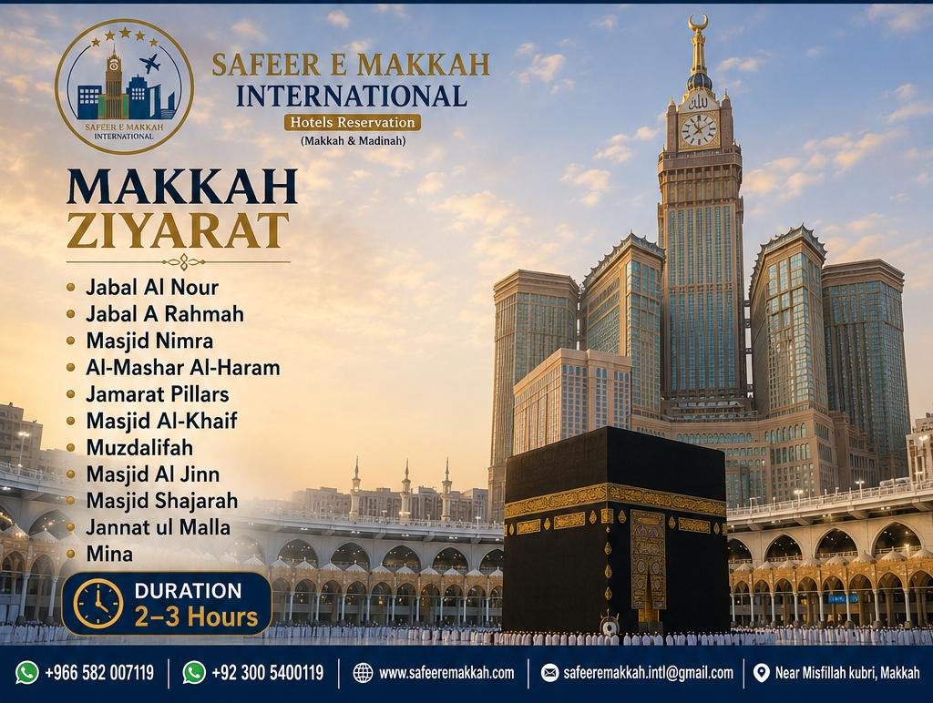 Makkah Zeyarat info & rates